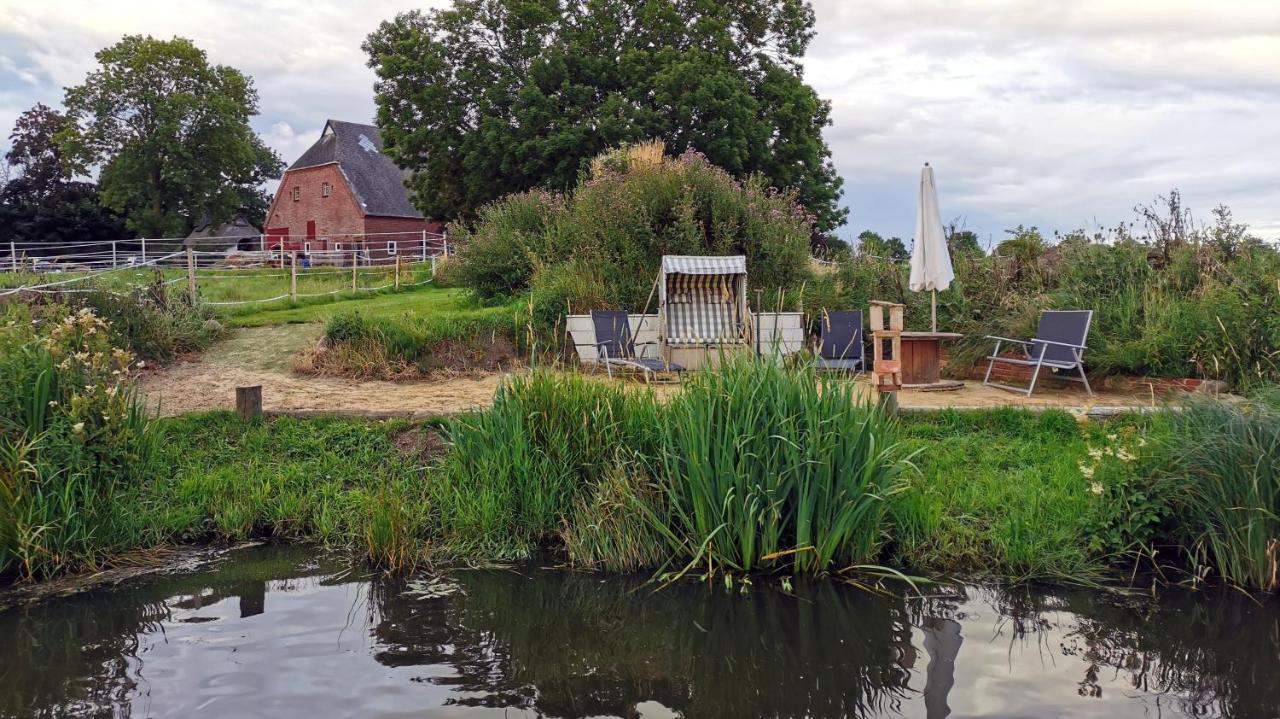 Appartement Im Stall "Lune River Ranch" Loxstedt 외부 사진